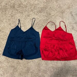 Set of two ekouaer pj set. Size XS